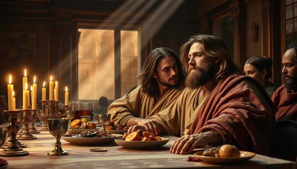 joão evangelista e jesus